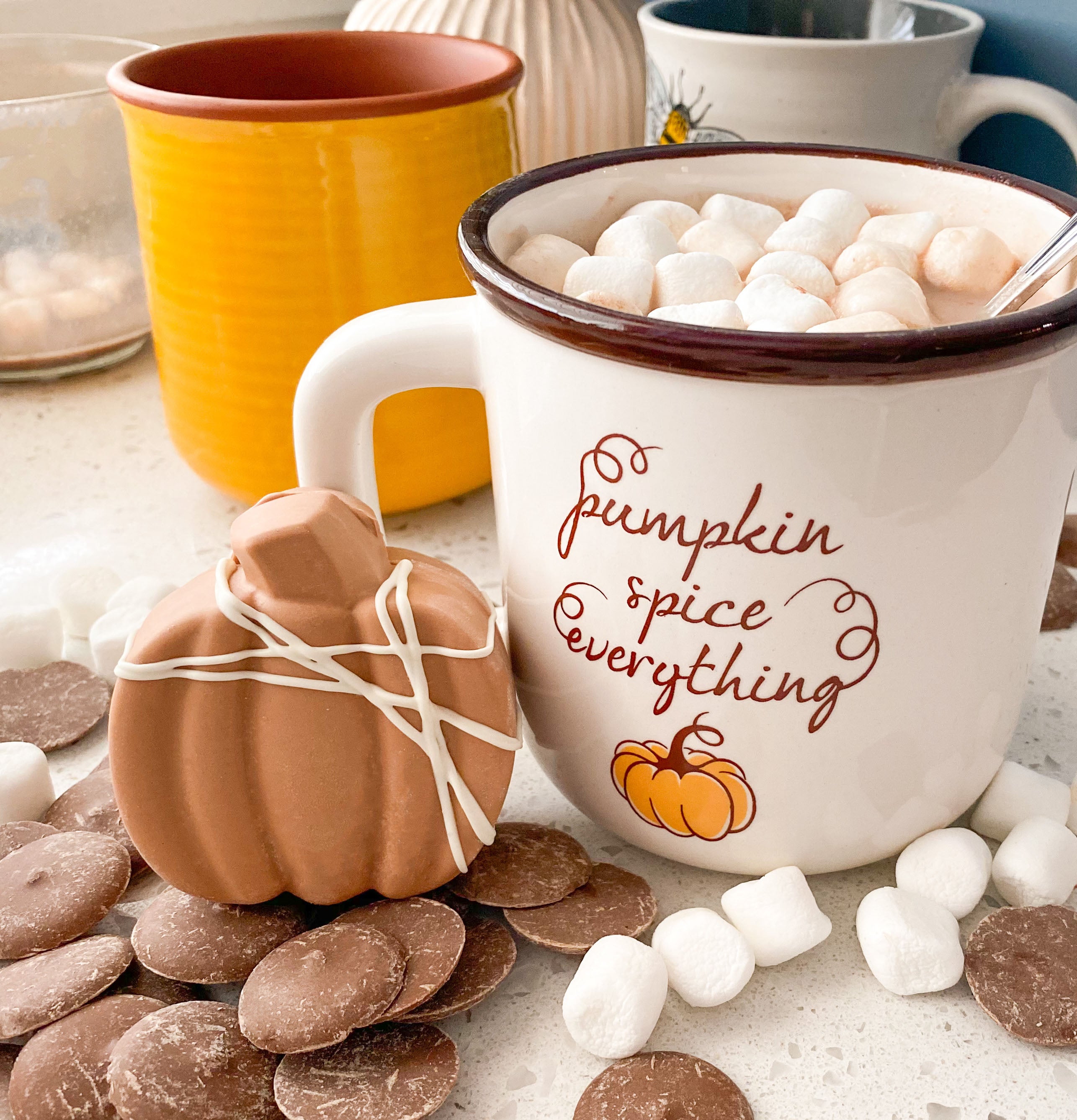 Pumpkin Spice Hot Cocoa Bomb  Farmington, Utah Bakery – Goose Egg