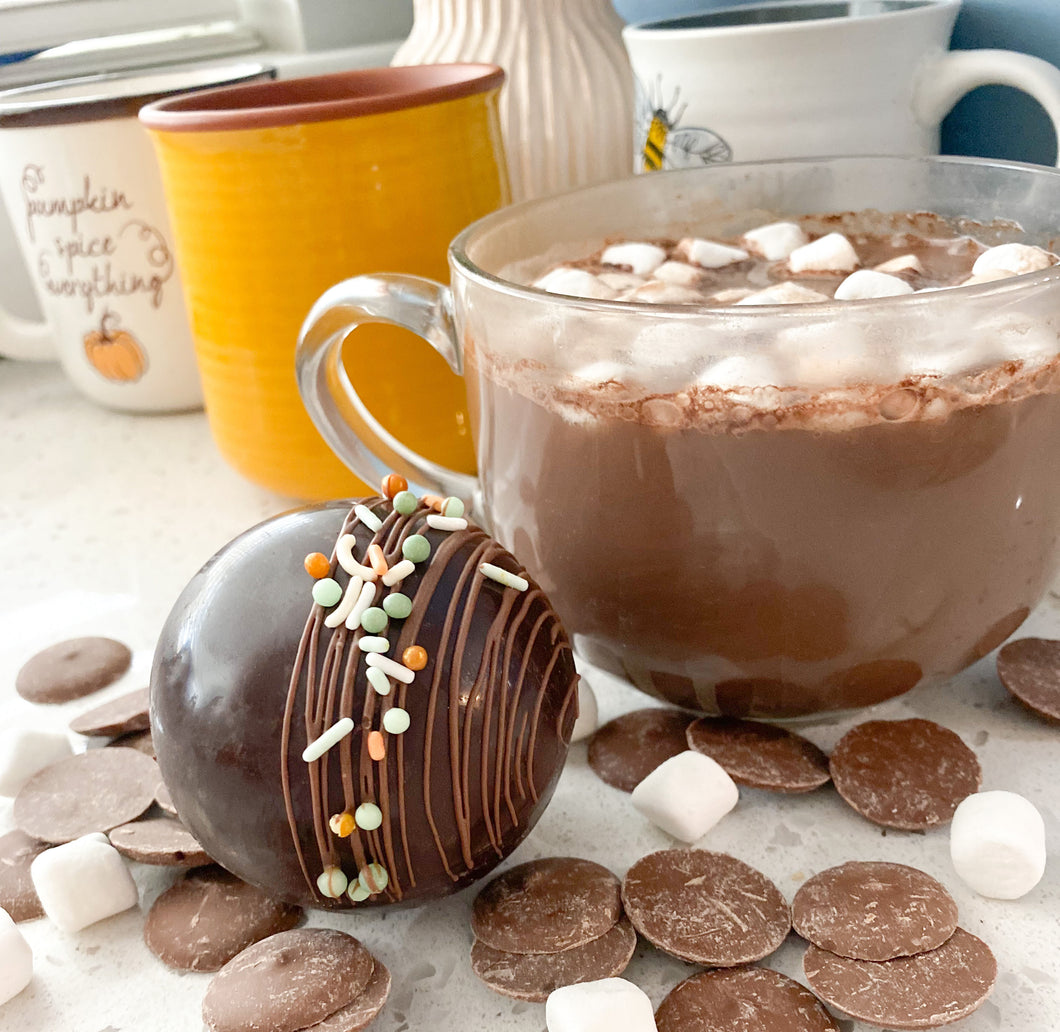 Dark Chocolate Hot Cocoa Bomb/Hot Chocolate Bomb