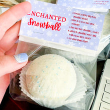 Load image into Gallery viewer, Enchanted Snowball Hot Cocoa Bomb/Hot Chocolate Bomb
